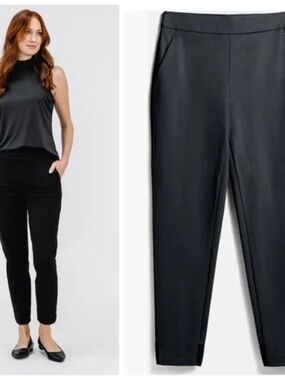 Ministry of Supply Kinetic Pull On Pants Black SZ 16